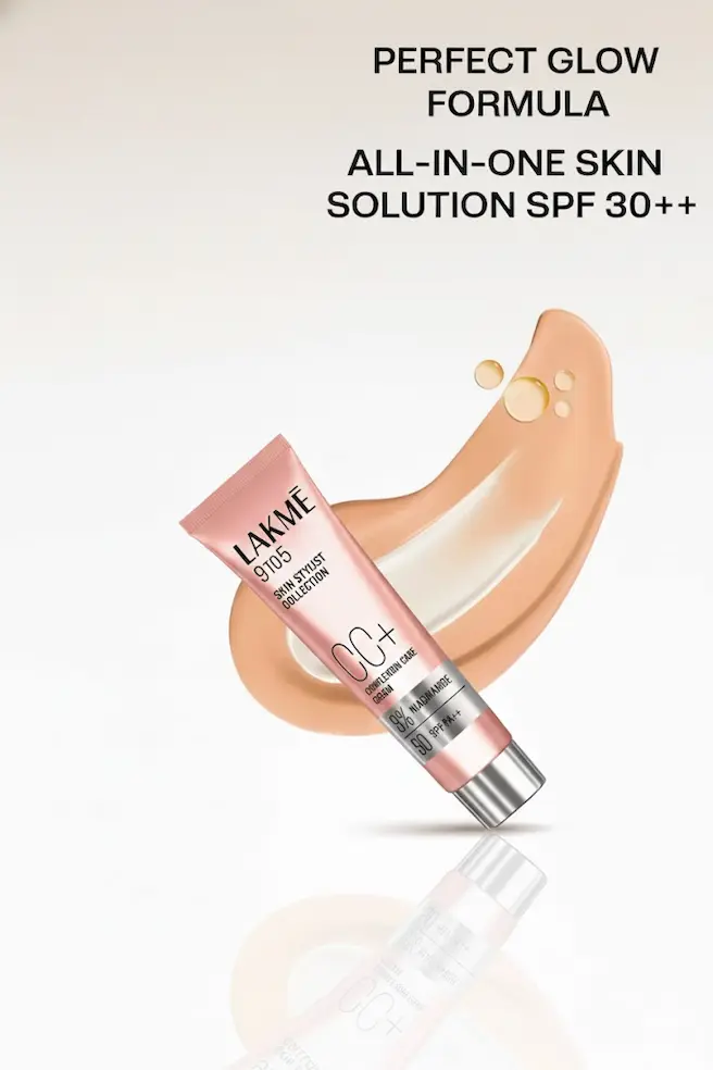 lakmie cc+ cream with 3% niacinamide and SPF 30 PA++